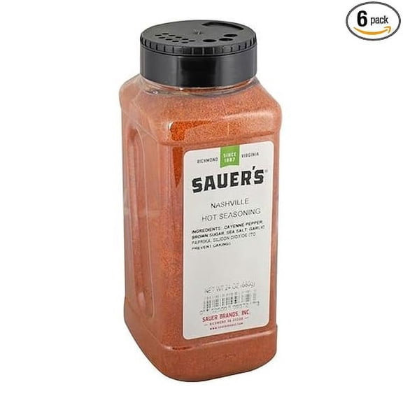 Sauer Nashville Hot Seasoning, 24 Ounce - 6 per case
