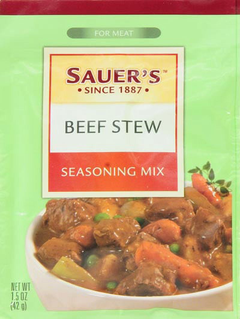 Sauer's Beef Stew Seasoning Mix, 1.5 oz
