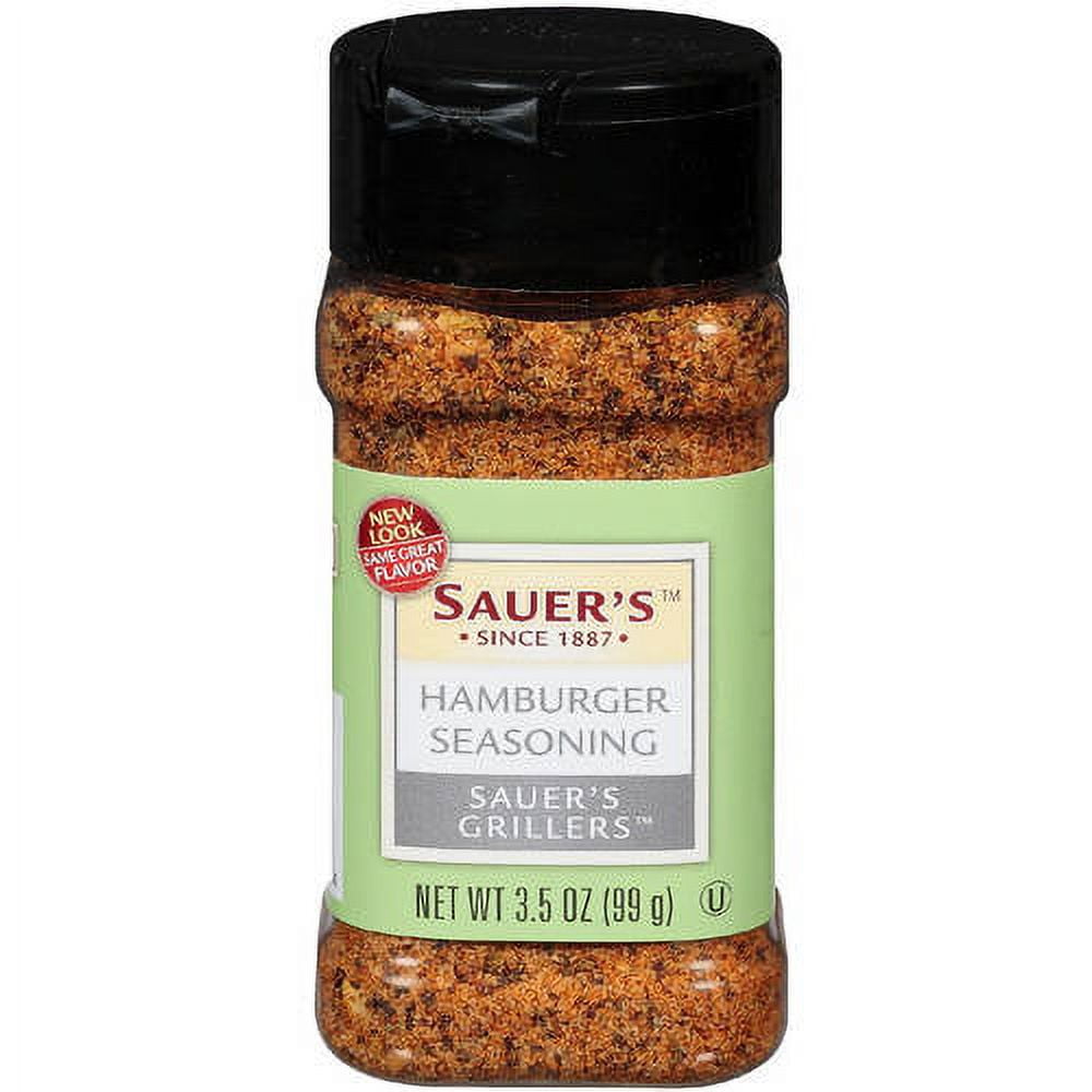 Sauer's Griller's Hamburger Seasoning, 3.5 oz 