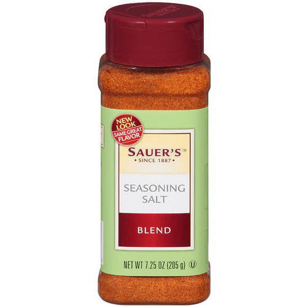 Sauer's Seasoning Salt Blend, 7.25 oz