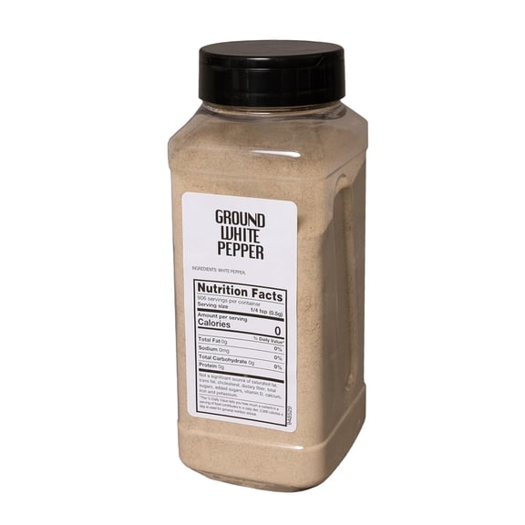 Sauer's White Ground Pepper, 1 Pound