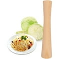 thumbnail image 1 of Sauerkraut Pounder,Wood Pickle Sticks,Professional Artisan Hardwood Pestle for Bartender and Home Use Kitchen Gadget,Topboutique Food Grinding Stick Tool,12'', 1 of 8