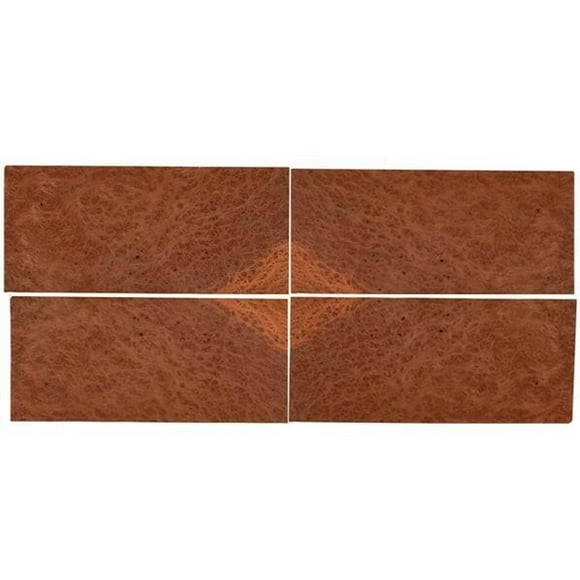 Sauers Redwood Burl Veneer 8" X 18" Sequence Matched 4-Piece