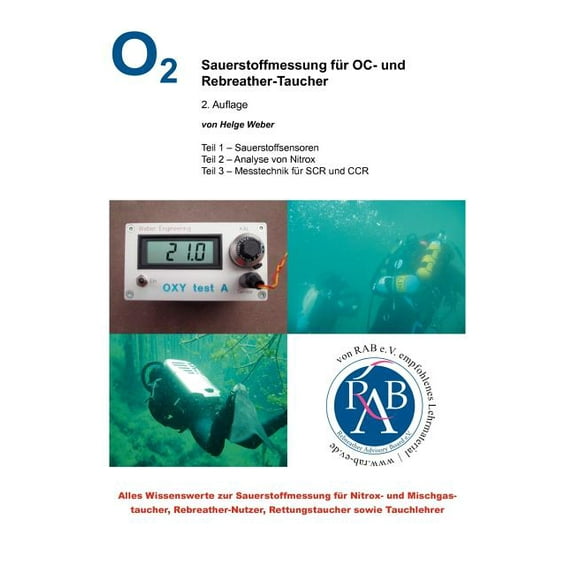 Sauerstoffmessung für OC- und Rebreather-Taucher, (Paperback)
