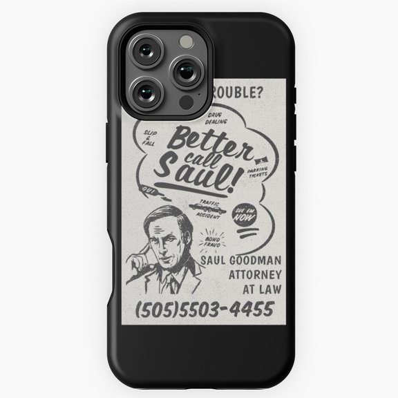 Saul Goodman Ad 2 Better Call Saul Phone Case for iPhone 16 15 14 13 12 11 Pro Max
