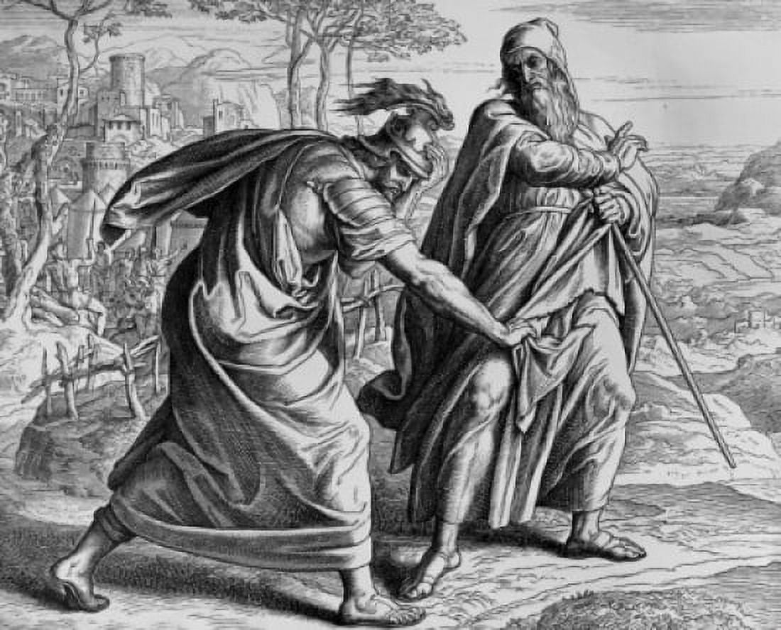 Sauls Humiliation Julius Schnorr von Carolsfeld (1794-1872 German) Canvas Art - Julius Schnorr von Carolsfeld (24 x 36)
