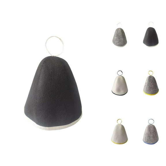 Sauna Felt Beret Hat – Heat Resistant Bath Cap, Protective Hair Care Accessory, Relaxing Spa Beret Style for Home and Sauna Use