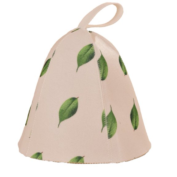 Sauna Hat Bath Protection Hat Thickened Suction Bath Felt Sauna Hat Bathroom Hat
