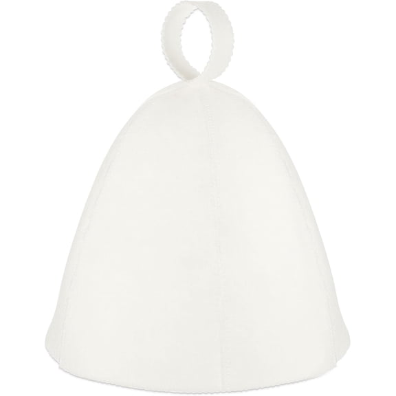 Sauna Hat Vaporarium Hat Sauna Wool Cap Russian Banya Cap for Men Women Bath Accessories