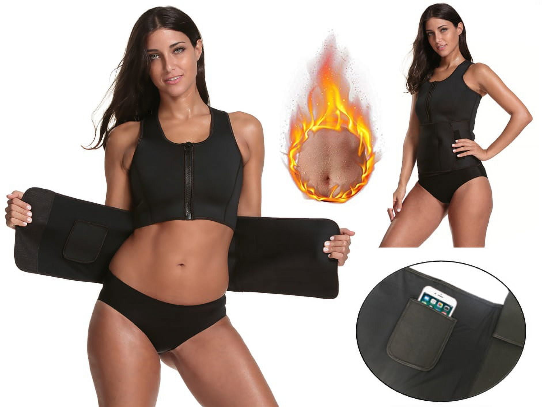 NeoSweat® Detachable Sauna Waist Trainer