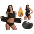 thumbnail image 1 of Sauna Hot Sweat Neoprene Waist Trainer Corset Trimmer Belt Body Shaper Slimming 2 in 1 Tank Top with Adjustable Sauna Belt, 1 of 5