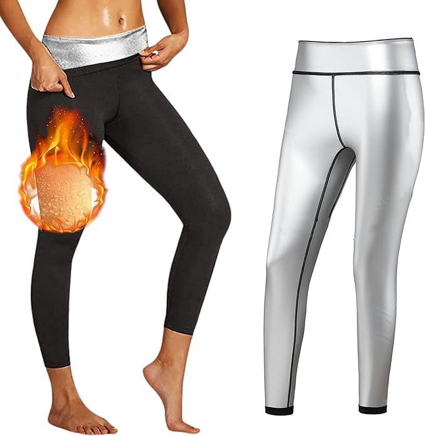 Sauna Pants Fitness Exercise Sauna Leggings Compression Sauna Sweat