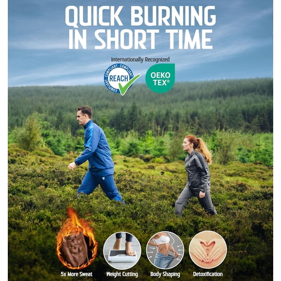 Sauna Suit Full Body Heat Sweat Suit