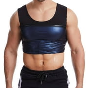 Sauna Suit for Men, Performance Compression Shirt, Shaper Tank Top Vest, Premium sauna suit for weight loss Workout, Gym
