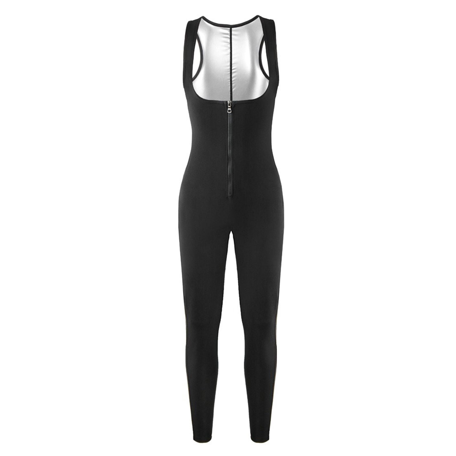 Vigorix Sauna Suit Shirt For Women - Long Sleeve Sweat Vest, Waist Trainer For Workouts