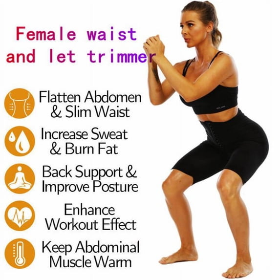 Sauna Sweat Shapewear High Waisted Leggings Full Long Pants Workout Suit Waist Trainer Weight Loss Lower Body Shaper Sweatsuit Exercise Fitness Gym Yoga, Inner Vinyl for Women Men