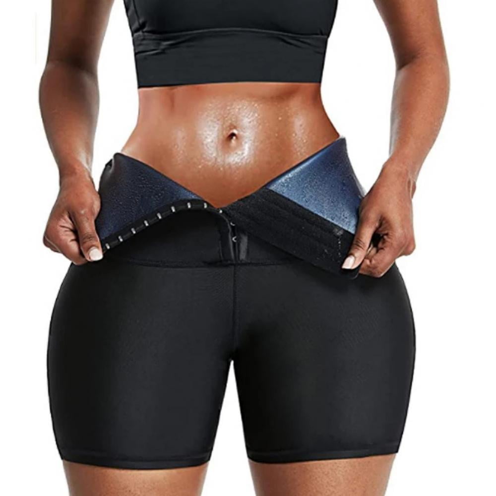 Sauna Sweat Shorts High Waisted Slimming Pants Compression Thermo