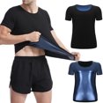 thumbnail image 1 of Sauna Sweat Suit For Men Weight Loss Shapewear Heat Trapping Sweat T-Shirt Compression Vest Top, 1 of 1