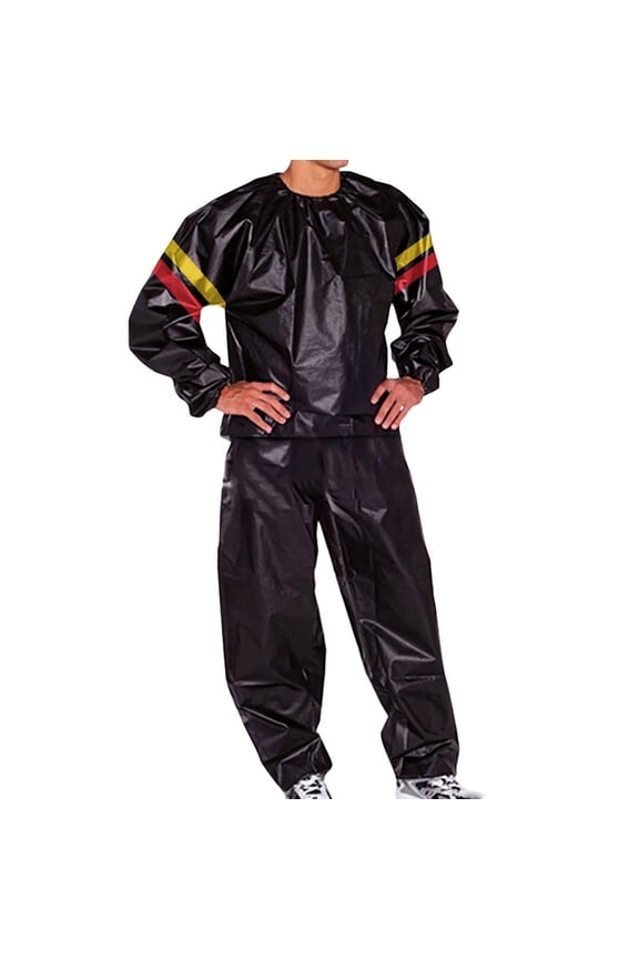 Sauna Sweat Suit for Men Women Exercise Weight Loss Gym Fitness Workout Anti Rip Waterproof Slimming Neoprene Suit
