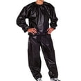 thumbnail image 1 of Sauna Sweat Suit for Women and Men 2 Piece Set Gym Top Pant Exercise Weight Loss Gym Fitness Workout, 1 of 9