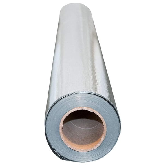 Sauna Vapor Barrier 4x62.5ft Aluminum Insulation - 250sqft Roll - Waterproof Sauna Foil, Strong Heat Reflection, Moisture Protection for Indoor & Outdoor Use