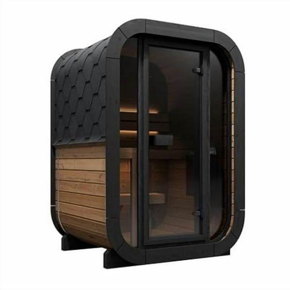 SaunaLife Model Cube-Series Outdoor Home Sauna Kit (SL-MODELCL3G)