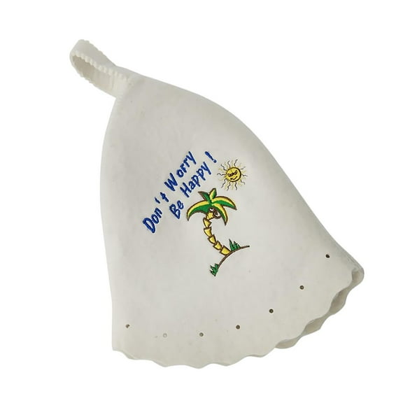 Saunahut Felt Cap Sauna Sauna Sauna Cap Sauna Hat #5