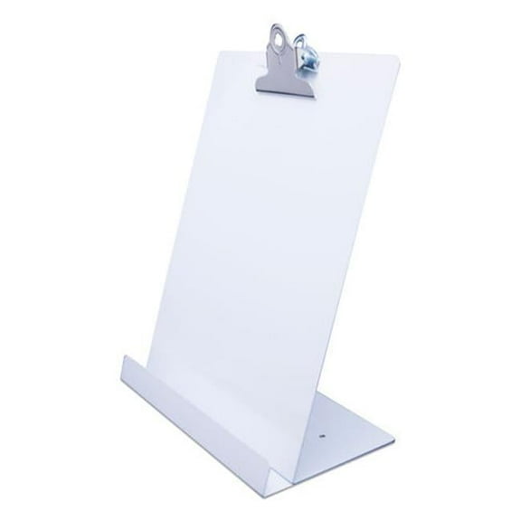 Saunders 22522 8.5 x 11 in. Free Standing Clipboard & Tablet Stand, White