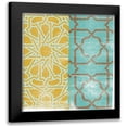thumbnail image 1 of Saunders, Alonzo 12x12 Black Modern Framed Museum Art Print Titled - Moorish Study I, 1 of 5