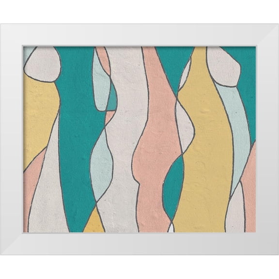 Saunders, Alonzo 14x12 White Modern Wood Framed Museum Art Print Titled - Hidden Figures II