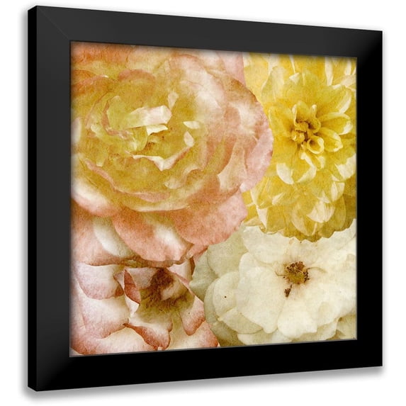 Saunders, Alonzo 15x15 Black Modern Framed Museum Art Print Titled - Beautiful Quartet I