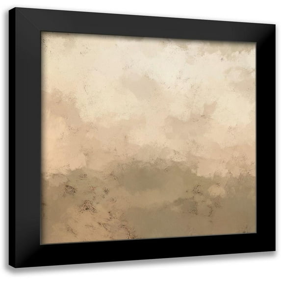 Saunders, Alonzo 15x15 Black Modern Framed Museum Art Print Titled - Freeform III