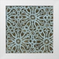 thumbnail image 1 of Saunders, Alonzo 15x15 White Modern Wood Framed Museum Art Print Titled - Blue Tile Dark 5, 1 of 4