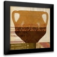 thumbnail image 1 of Saunders, Alonzo 20x20 Black Modern Framed Museum Art Print Titled - Ethnic Pot II, 1 of 5