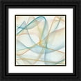 thumbnail image 1 of Saunders, Alonzo 20x20 Black Ornate Wood Framed with Double Matting Museum Art Print Titled - Curves and Waves II, 1 of 4