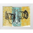 thumbnail image 1 of Saunders, Alonzo 24x19 White Modern Wood Framed Museum Art Print Titled - Swirling I, 1 of 4