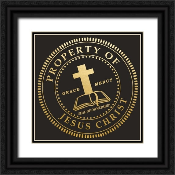 Saunders, Alonzo 26x26 Black Ornate Wood Framed with Double Matting Museum Art Print Titled - Property 4