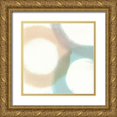 thumbnail image 1 of Saunders, Alonzo 26x26 Gold Ornate Wood Framed with Double Matting Museum Art Print Titled - Heavenly Circles I, 1 of 4