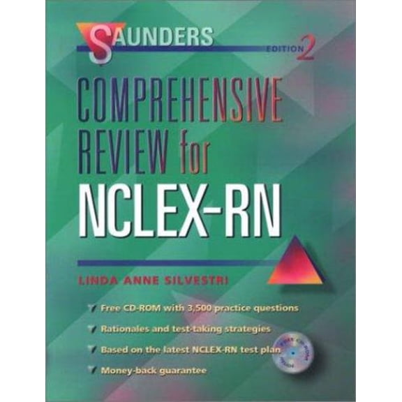 Pre-Owned Saunders Comprehensive Review for the Nclex-Rn(r) Examination [With 3,500 Practice Questions] (Paperback) 0721692354 9780721692357