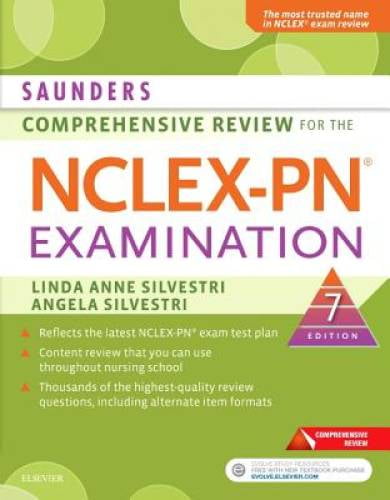 Pre-Owned Saunders Comprehensive Review for the NCLEX-PN Nclex-Pn Paperback Linda Anne Silvestri PhD RN ANEF FAAN, Angela APRN FNP-BC CNE