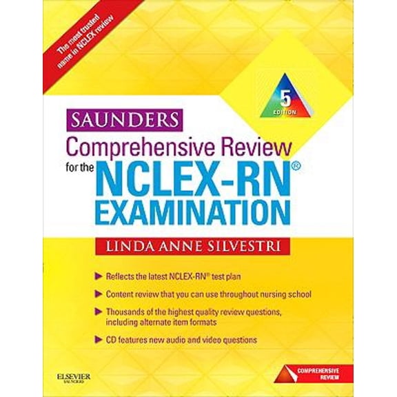 Pre-Owned Saunders Comprehensive Review for the Nclex-Rn(r) Examination (Paperback) by Linda Anne Silvestri