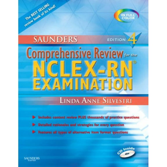 Pre-Owned Saunders Comprehensive Review for the NCLEX-RN® Examination (Saunders Comprehensive Review for Nclex-Rn) (Paperback) 141603708X 9781416037088