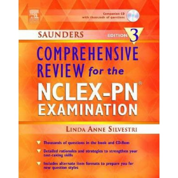 Pre-Owned Saunders Comprehensive Review for the Nclex-Pn(r) Examination by Linda Anne Silvestri (Paperback)English