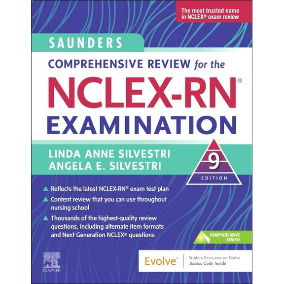 Pre-Owned Saunders Comprehensive Review for the Nclex-Rn(r) Examination (Paperback) 0323795307 9780323795302
