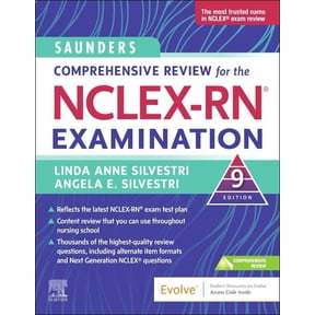 Saunders Comprehensive Review for the Nclex-Rn(r) Examination, (Paperback)
