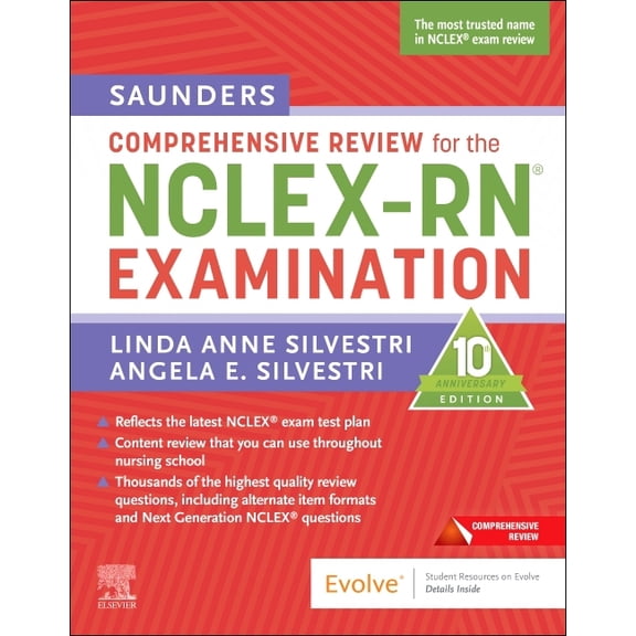 Saunders Comprehensive Review for the Nclex-Rn(r) Examination, (Paperback)