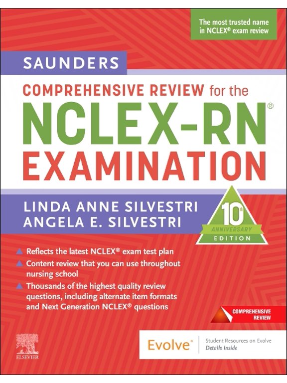 Saunders Comprehensive Review for the Nclex-Rn(r) Examination, (Paperback)