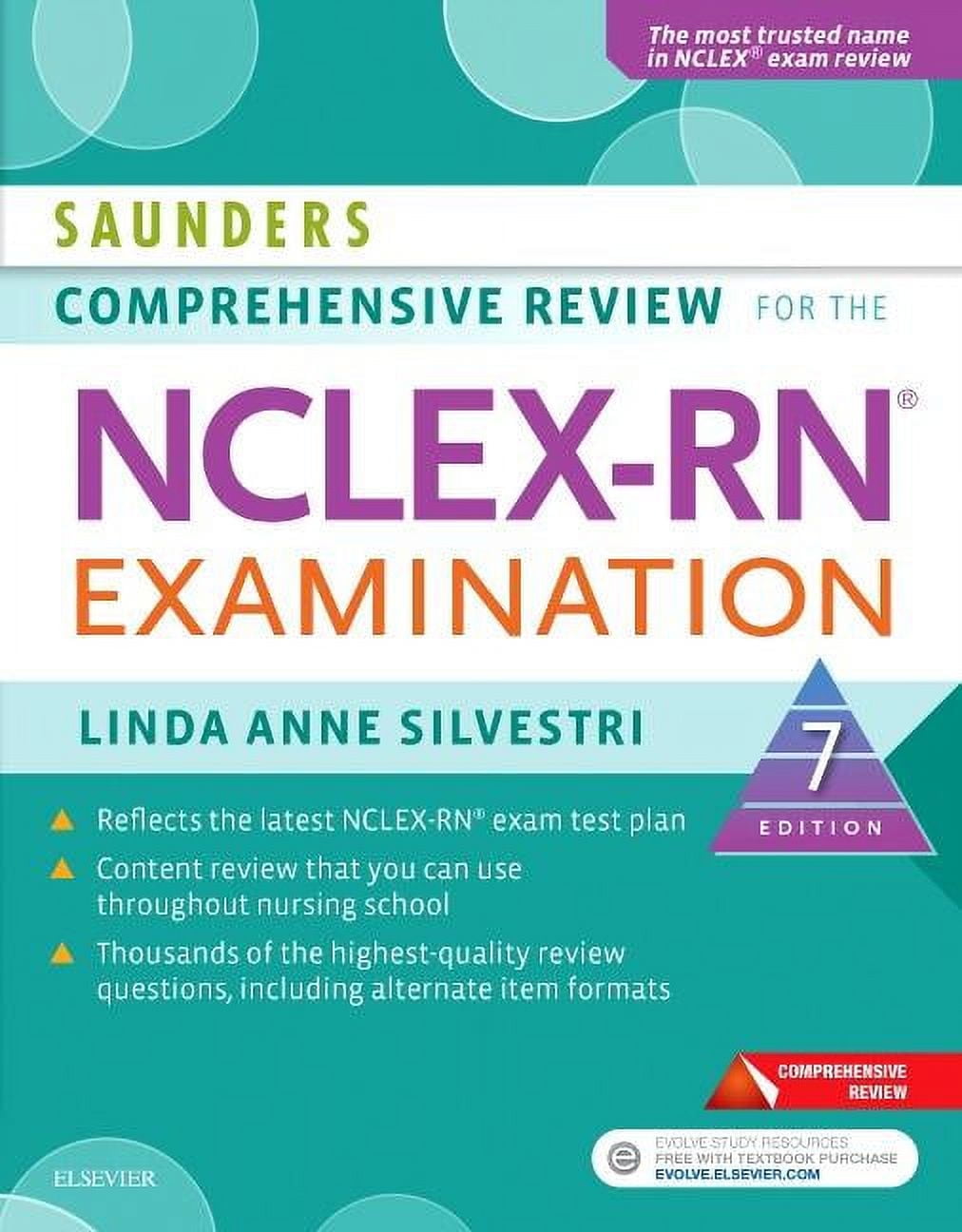 LINDA ANNE SILVESTRI Pre-Owned Saunders Comprehensive Review for the NCLEX-RN√Ç¬Æ Examination (Paperback) 9780323358514