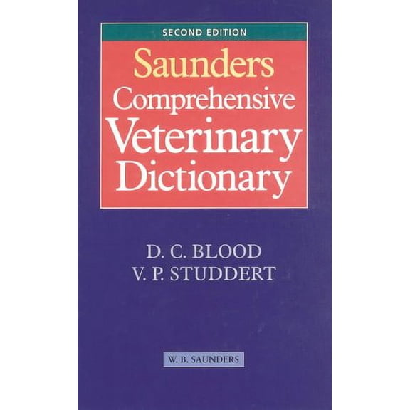 Pre-Owned Saunders Comprehensive Veterinary Dictionary - Virginia P. Studdert