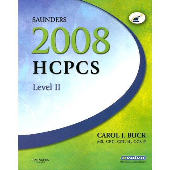 Pre-Owned Saunders 2008 HCPCS Level II (Standard Edition) (Saunders HCPCS Level II), 9781416048923, 1416048928, Paperback, 1 edition